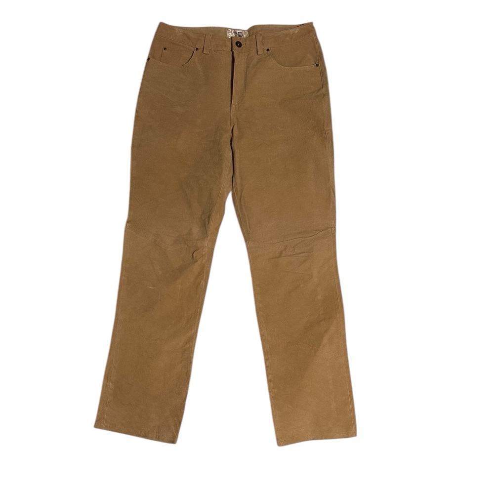 BW Studio 100% leather pants. Size 8 brushed leather